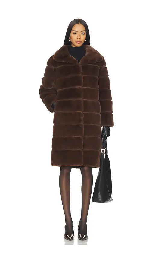 Generation Love Christie Faux Fur Coat