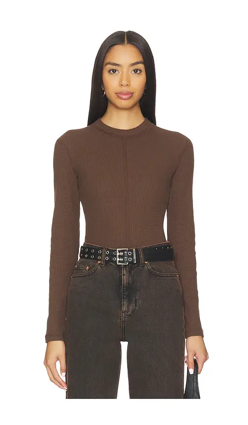 Dr. Denim Stella Waffle Top | Image 1 Dr. Denim Stella Waffle Top | Image 1