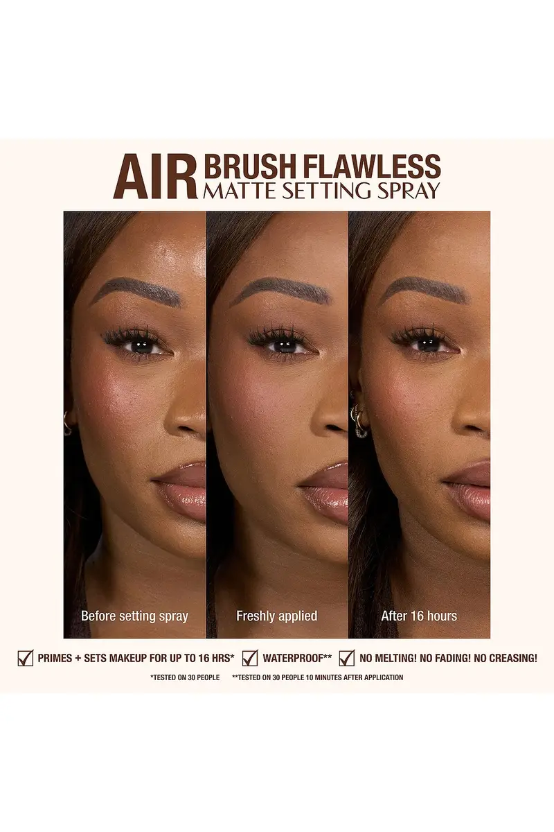 Charlotte Tilbury Airbrush Flawless Setting Spray Matte Travel | Thumbnail 5 Charlotte Tilbury Airbrush Flawless Setting Spray Matte Travel | Thumbnail 5