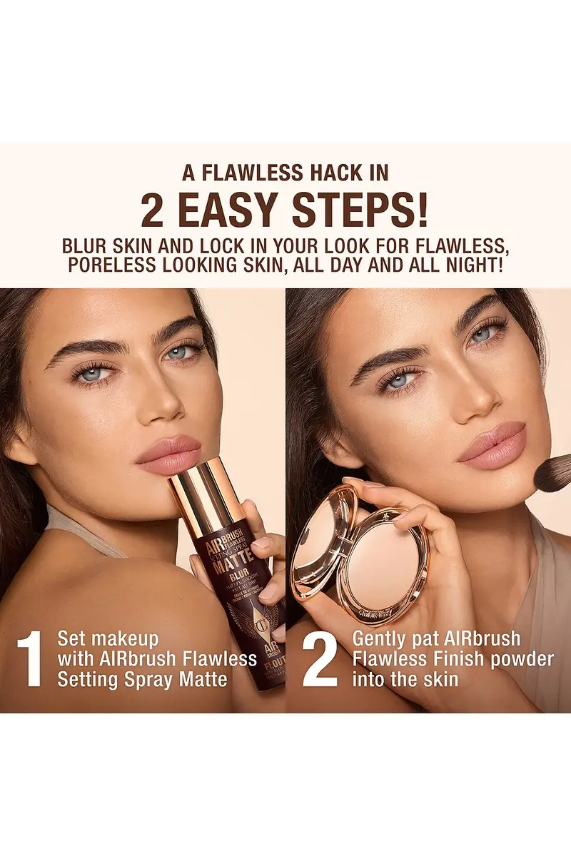 Charlotte Tilbury Airbrush Flawless Setting Spray Matte | Thumbnail 10 Charlotte Tilbury Airbrush Flawless Setting Spray Matte | Thumbnail 10