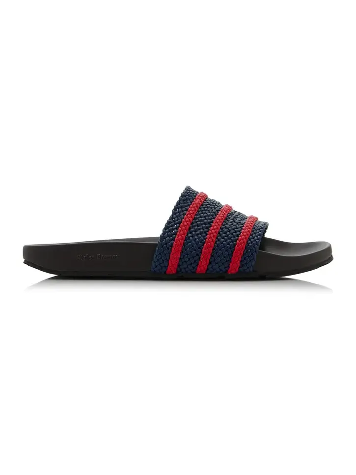 Adidas x Wales Bonner Adilette Leather Slides