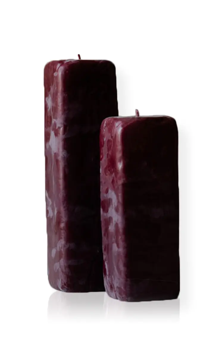 Kloz Sculptured Candle - Red