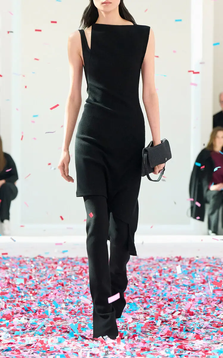 Courrèges Double Hem Interlock Pants | Thumbnail 2 Courrèges Double Hem Interlock Pants | Thumbnail 2