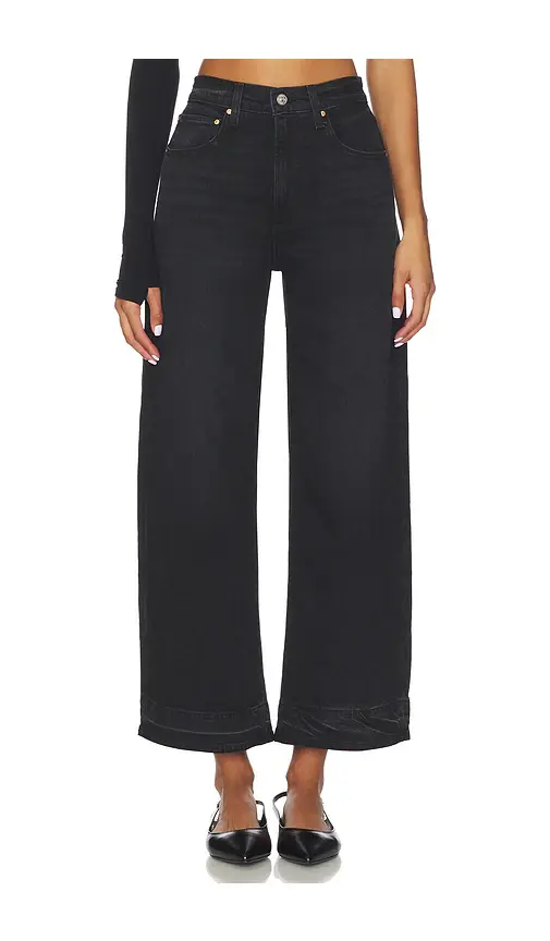 PAIGE Arellia Ankle Petite Barrel Leg Jeans