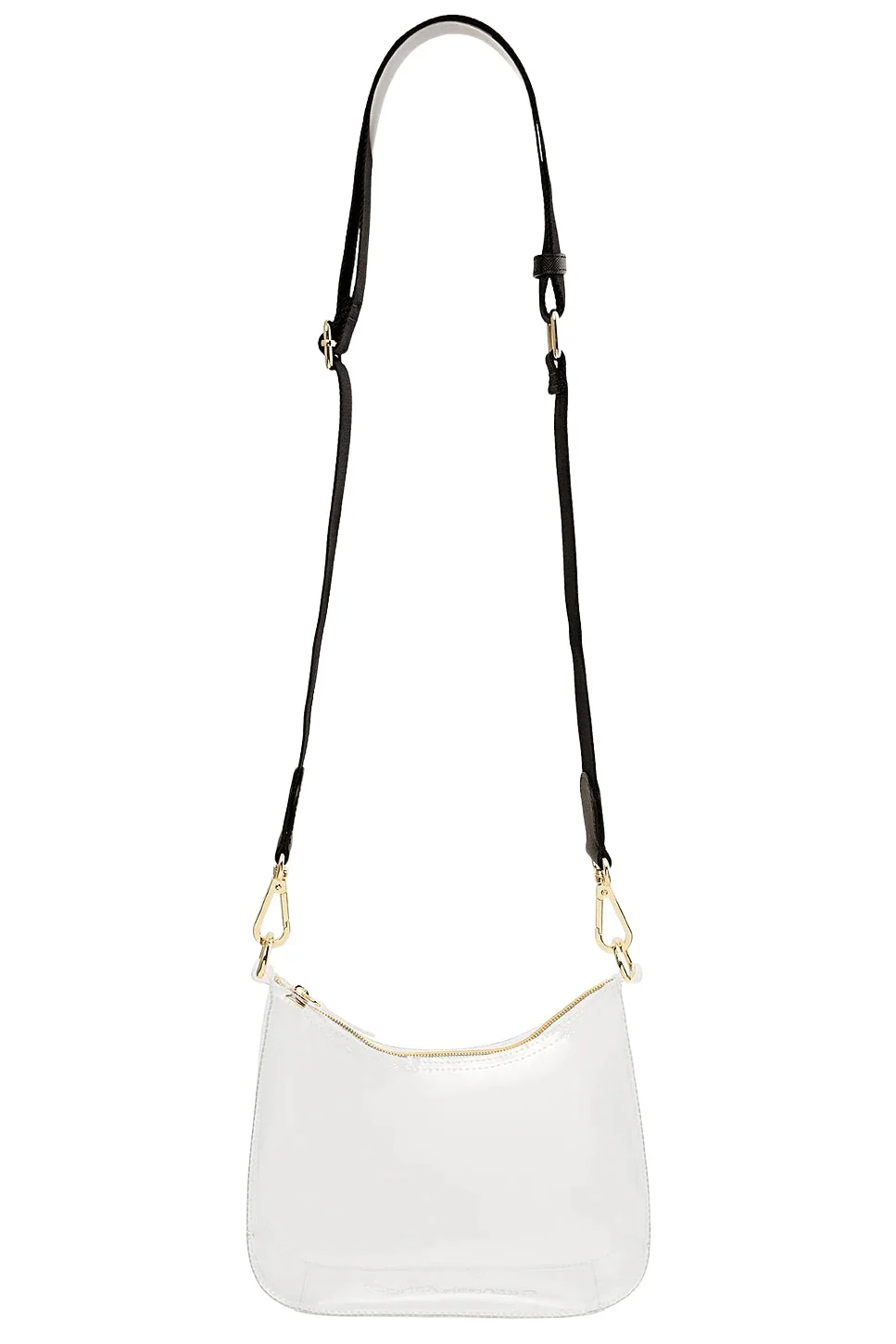 Clear Curved Crossbody Bag Clear Curved Crossbody Bag