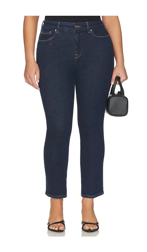 GOOD AMERICAN Good Legs Straight Jeans | Thumbnail 2 GOOD AMERICAN Good Legs Straight Jeans | Thumbnail 2