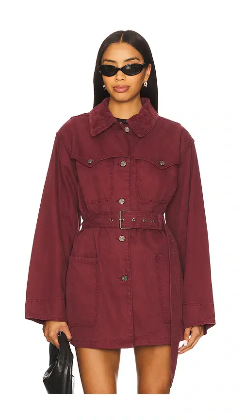 AFRM The Belted Workwear Jacket | Thumbnail 2
