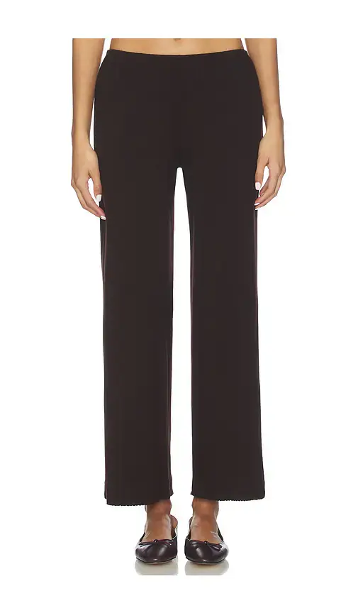 DONNI. The Baby Rib Scallop Pant