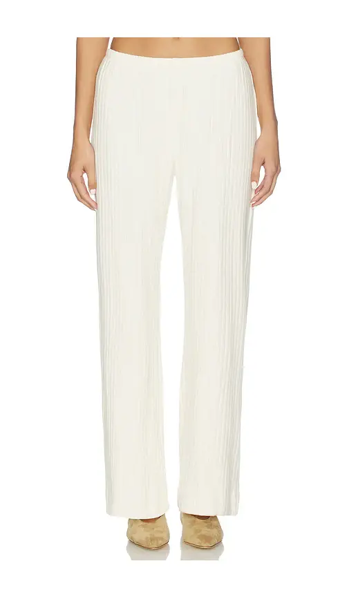 The Sweater Rib Simple Pant The Sweater Rib Simple Pant