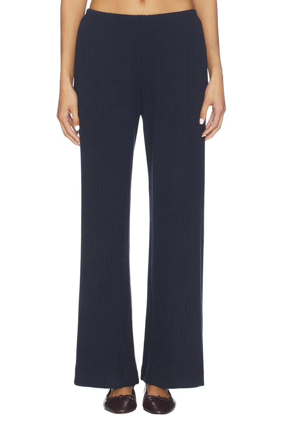 The Sweater Rib Simple Pant