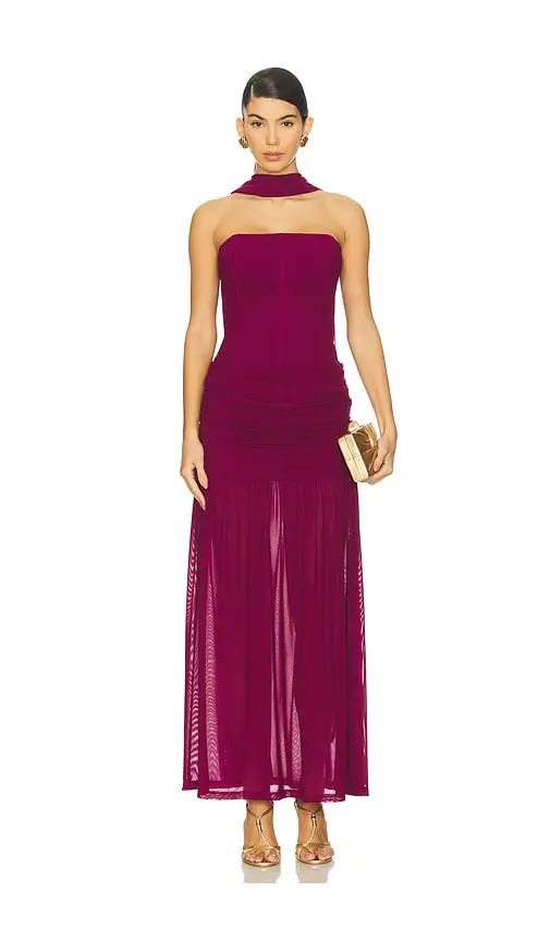 Runaway The Label Lillie Corset Maxi Dress