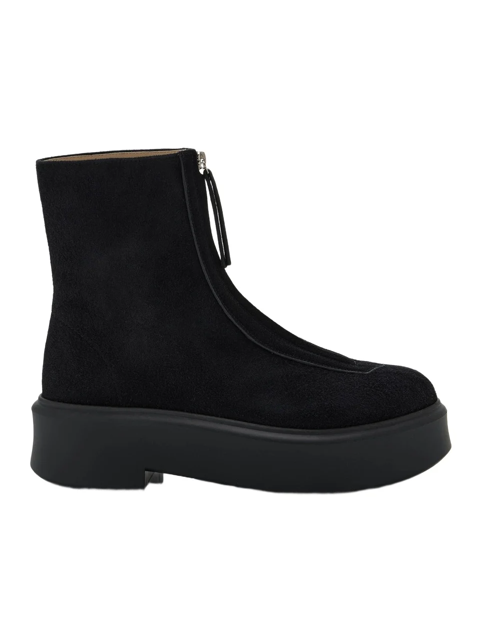 Zipped Suede Boots Zipped Suede Boots