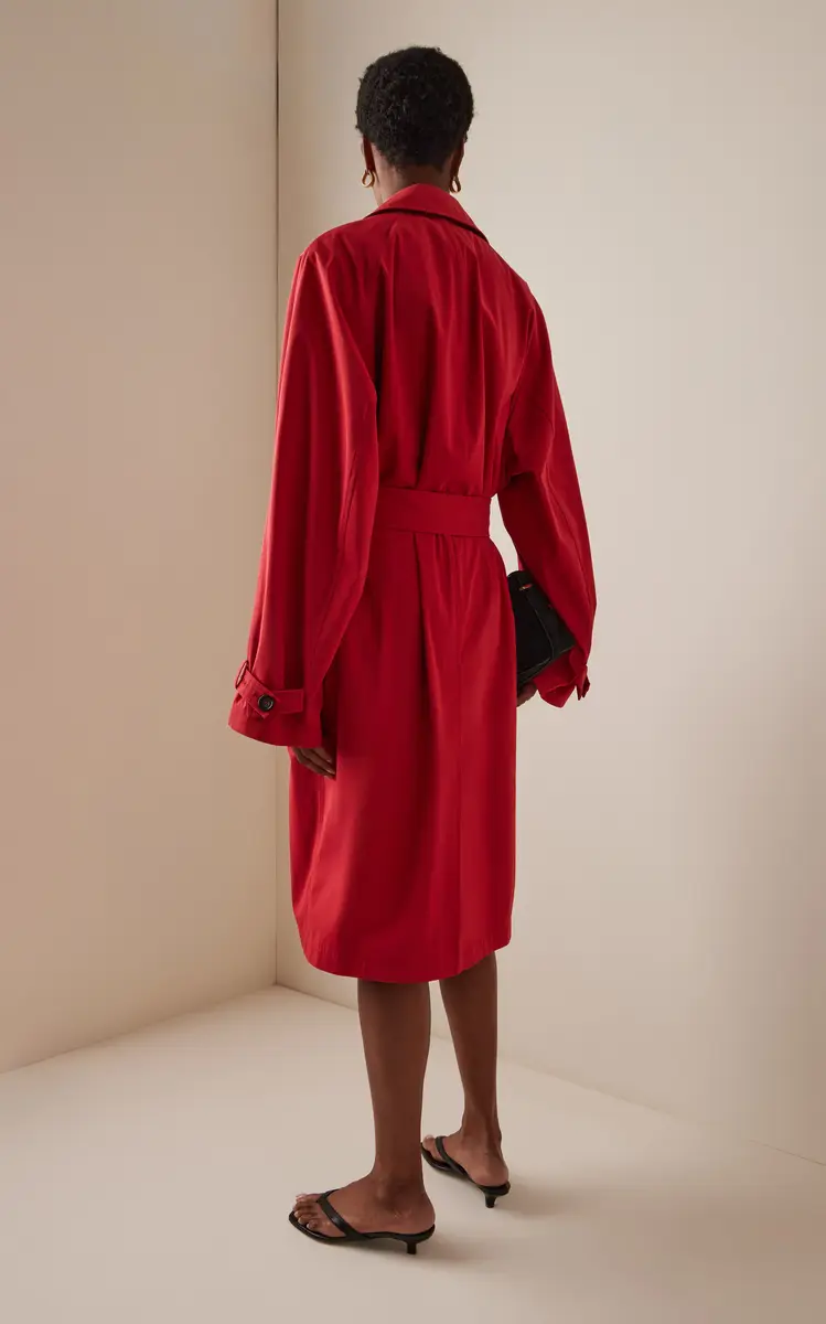 TOTEME Lightweight Organic Cotton Trench Coat | Thumbnail 4 TOTEME Lightweight Organic Cotton Trench Coat | Thumbnail 4