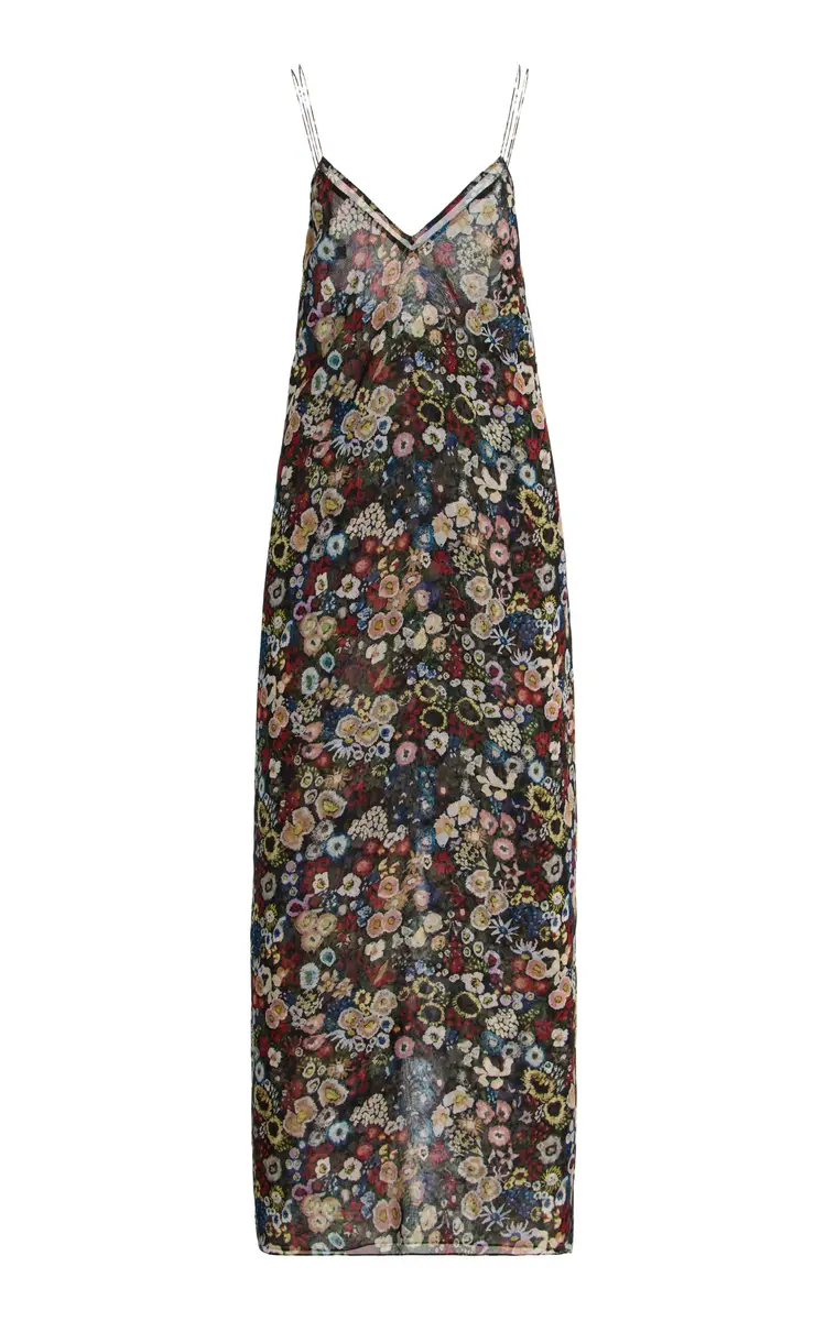 Khaite Taja Floral Silk-Chiffon Maxi Dress | Thumbnail 7
