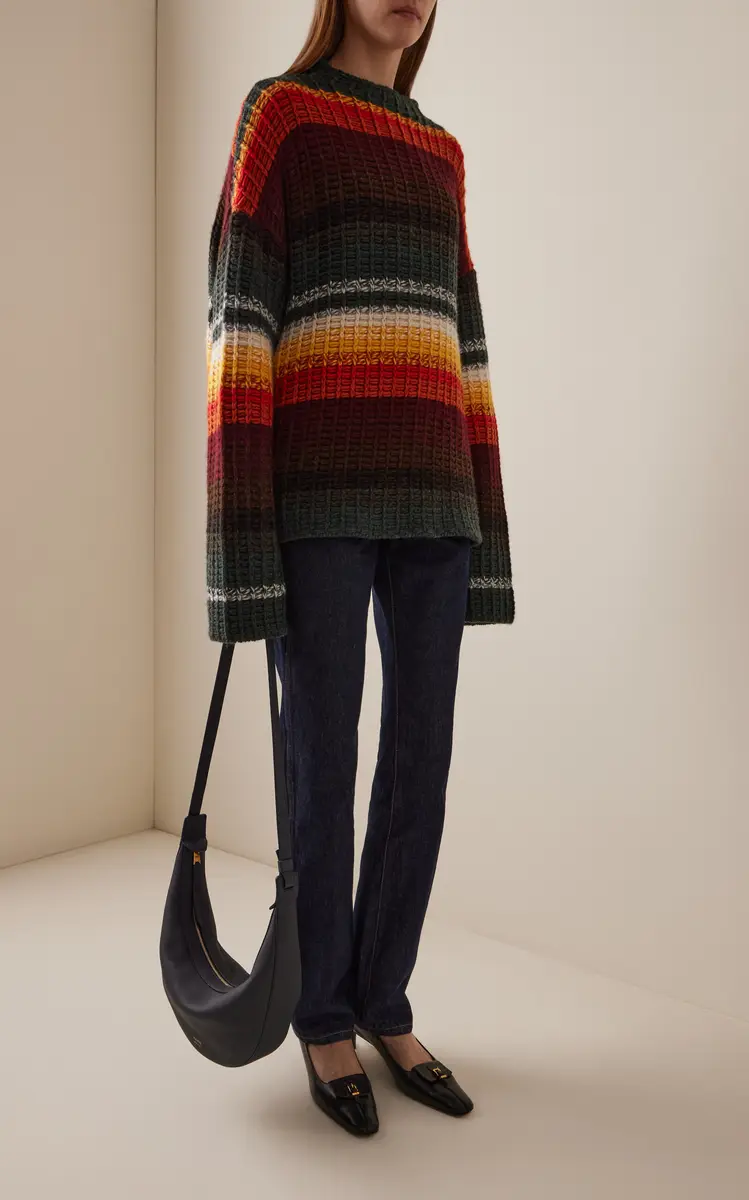 Khaite Yanis Striped Cashmere Sweater | Thumbnail 3 Khaite Yanis Striped Cashmere Sweater | Thumbnail 3