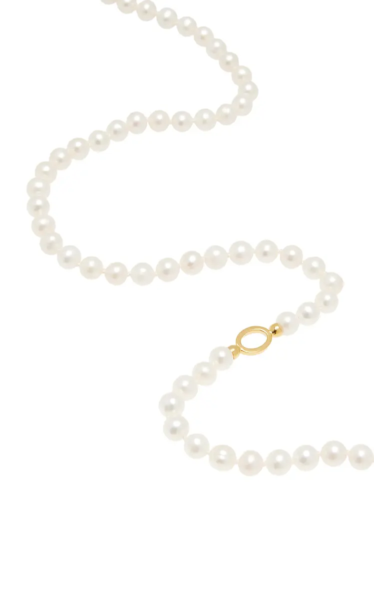 TOTEME Infinity Pearl Necklace | Thumbnail 3