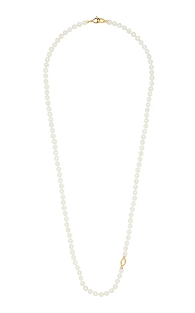 TOTEME Infinity Pearl Necklace | Thumbnail 4