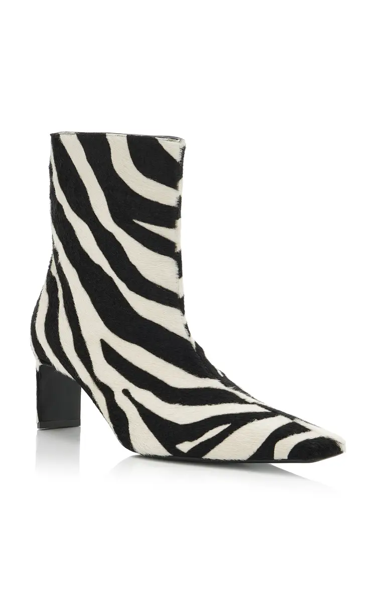 Khaite Ona Calf Hair Ankle Boots | Thumbnail 4 Khaite Ona Calf Hair Ankle Boots | Thumbnail 4