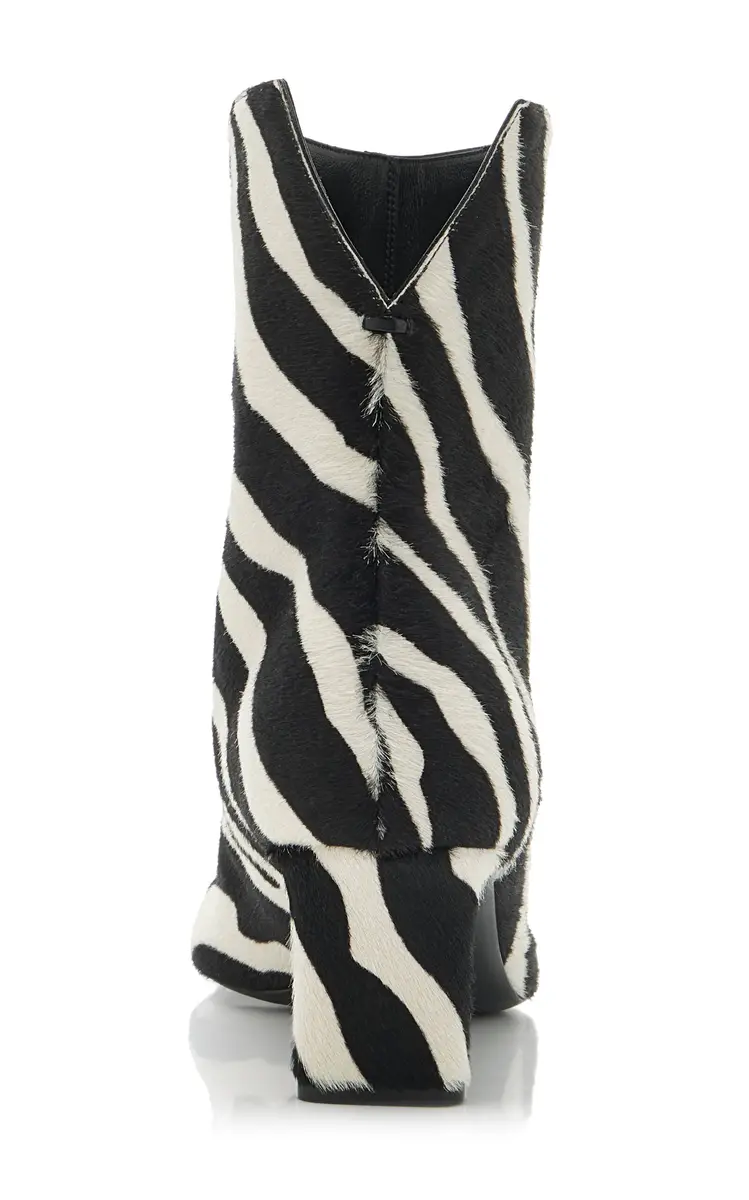 Khaite Ona Calf Hair Ankle Boots | Thumbnail 5 Khaite Ona Calf Hair Ankle Boots | Thumbnail 5