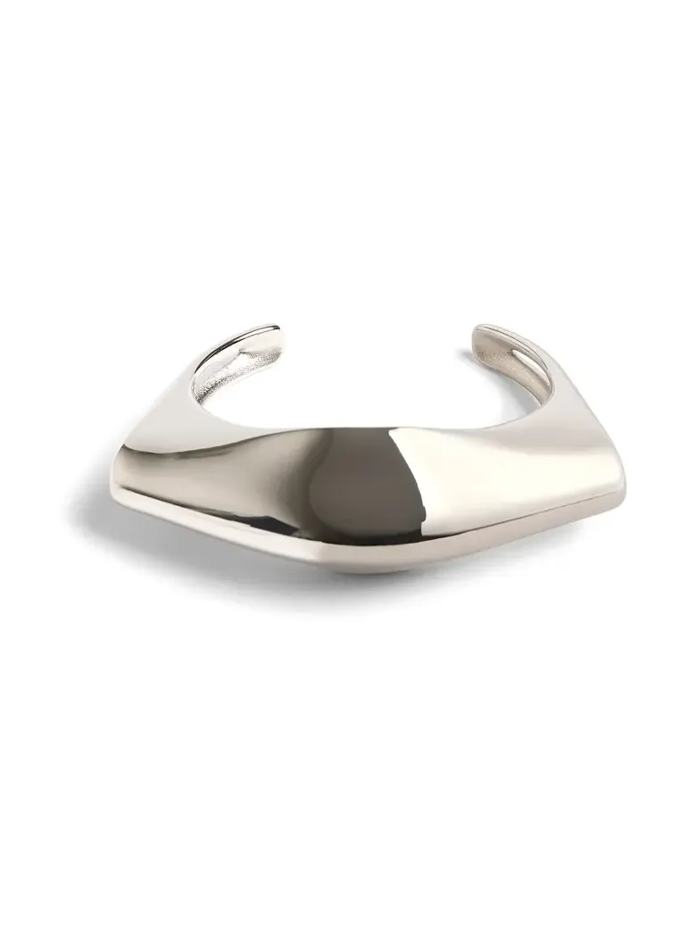 Lotus Palladium-Plated Cuff Lotus Palladium-Plated Cuff