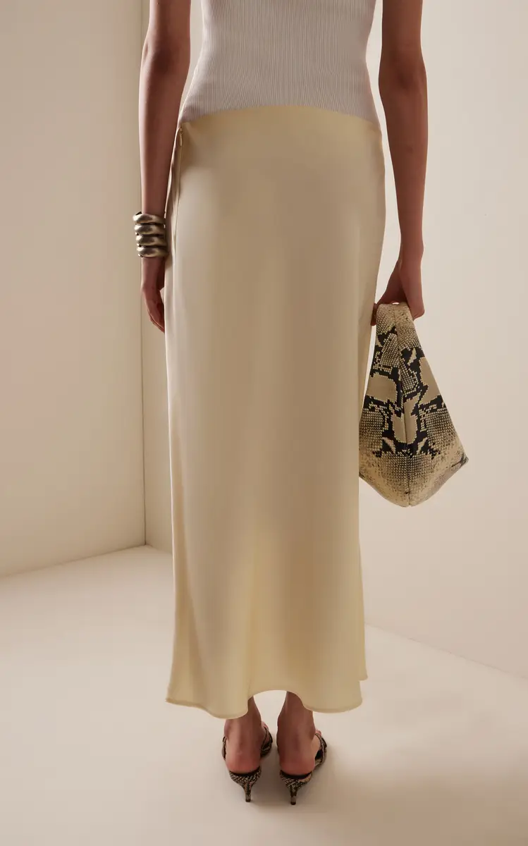 Khaite Demi Silk Midi Wrap Skirt | Thumbnail 4 Khaite Demi Silk Midi Wrap Skirt | Thumbnail 4