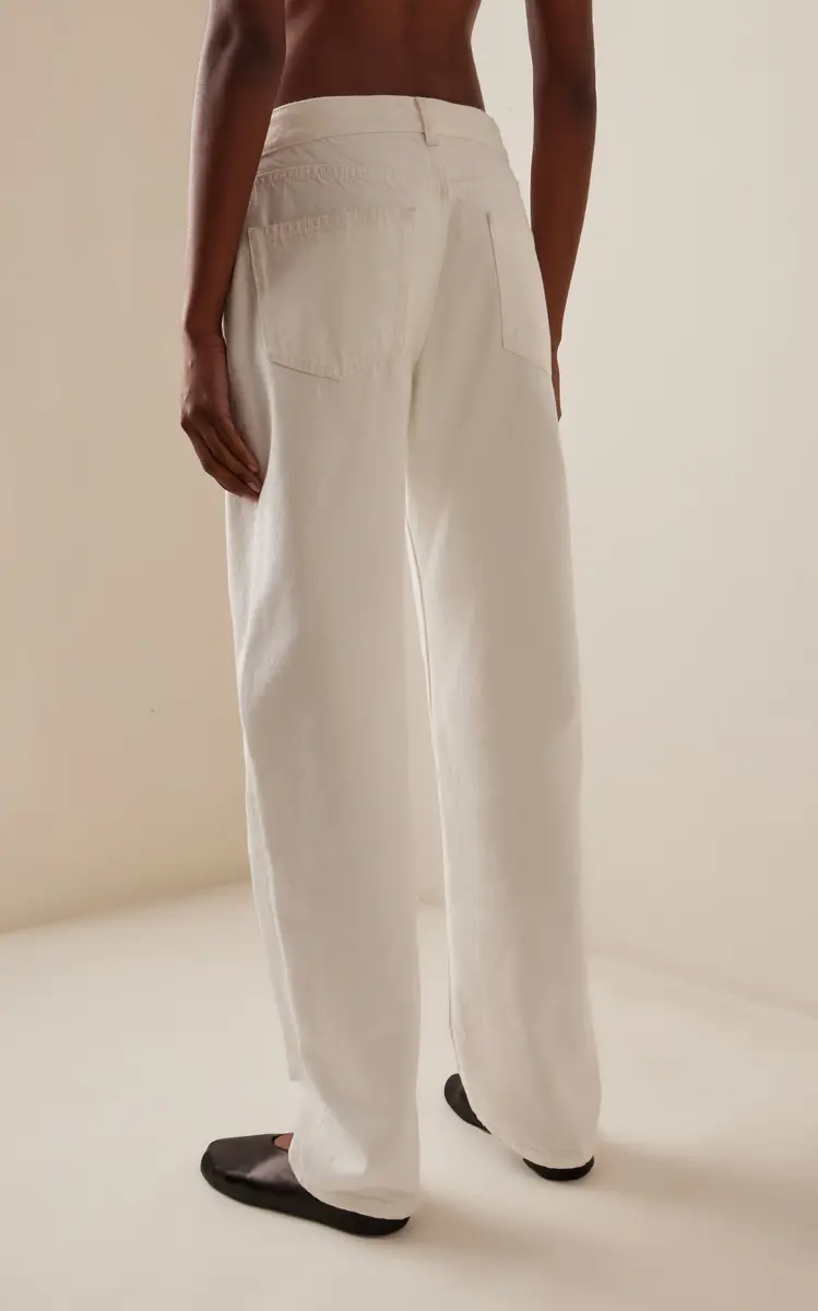 The Row Burty Rigid Low-Rise Straight-Leg Jeans | Thumbnail 4 The Row Burty Rigid Low-Rise Straight-Leg Jeans | Thumbnail 4