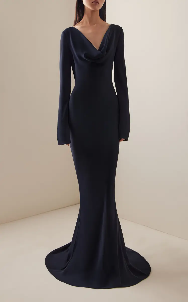 The Row Altan Draped Silk Gown | Thumbnail 2