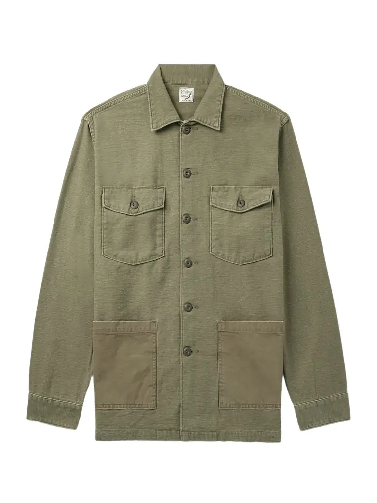 OrSlow Cotton Overshirt - Men | Image 1 OrSlow Cotton Overshirt - Men | Image 1