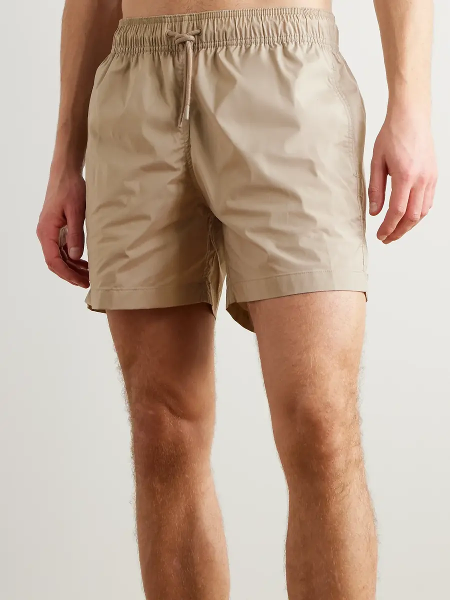 Frescobol Carioca Salvador Straight-Leg Mid-Length Recycled Swim Shorts - Men | Thumbnail 2