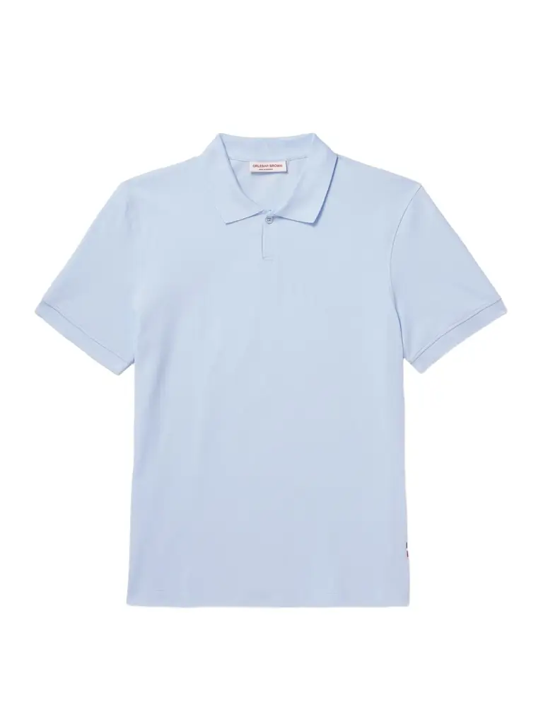 Orlebar Brown Bruno Organic Cotton-Piqué Polo Shirt - Men | Image 1 Orlebar Brown Bruno Organic Cotton-Piqué Polo Shirt - Men | Image 1