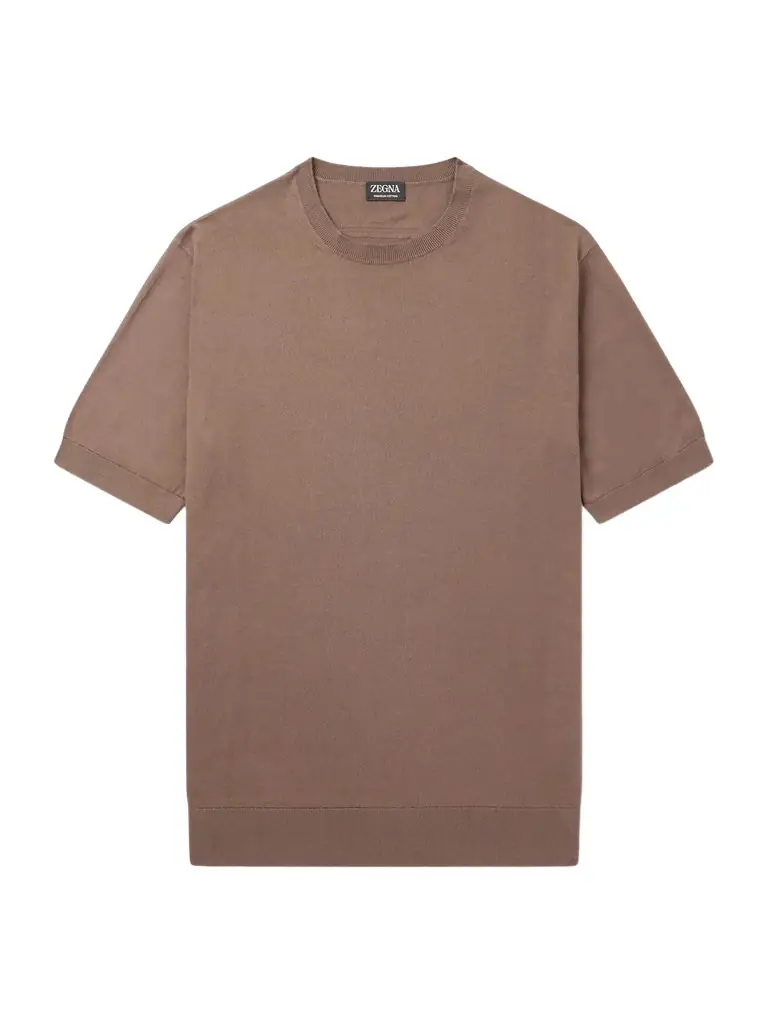 Zegna Cotton T-Shirt - Men | Image 1 Zegna Cotton T-Shirt - Men | Image 1