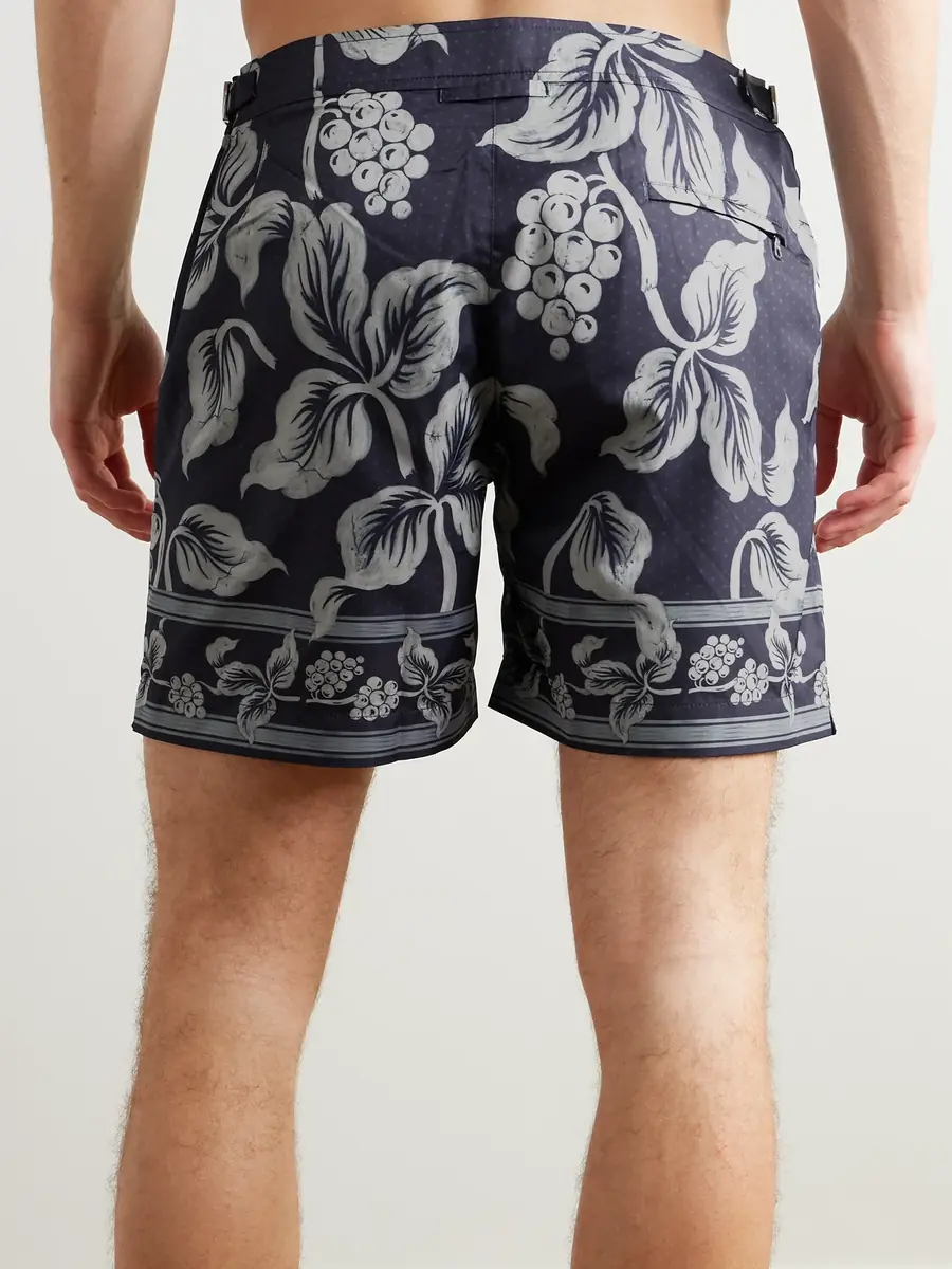 Orlebar Brown Bulldog Petralis Straight-Leg Mid-Length Printed Recycled Swim Shorts - Men | Thumbnail 3 Orlebar Brown Bulldog Petralis Straight-Leg Mid-Length Printed Recycled Swim Shorts - Men | Thumbnail 3