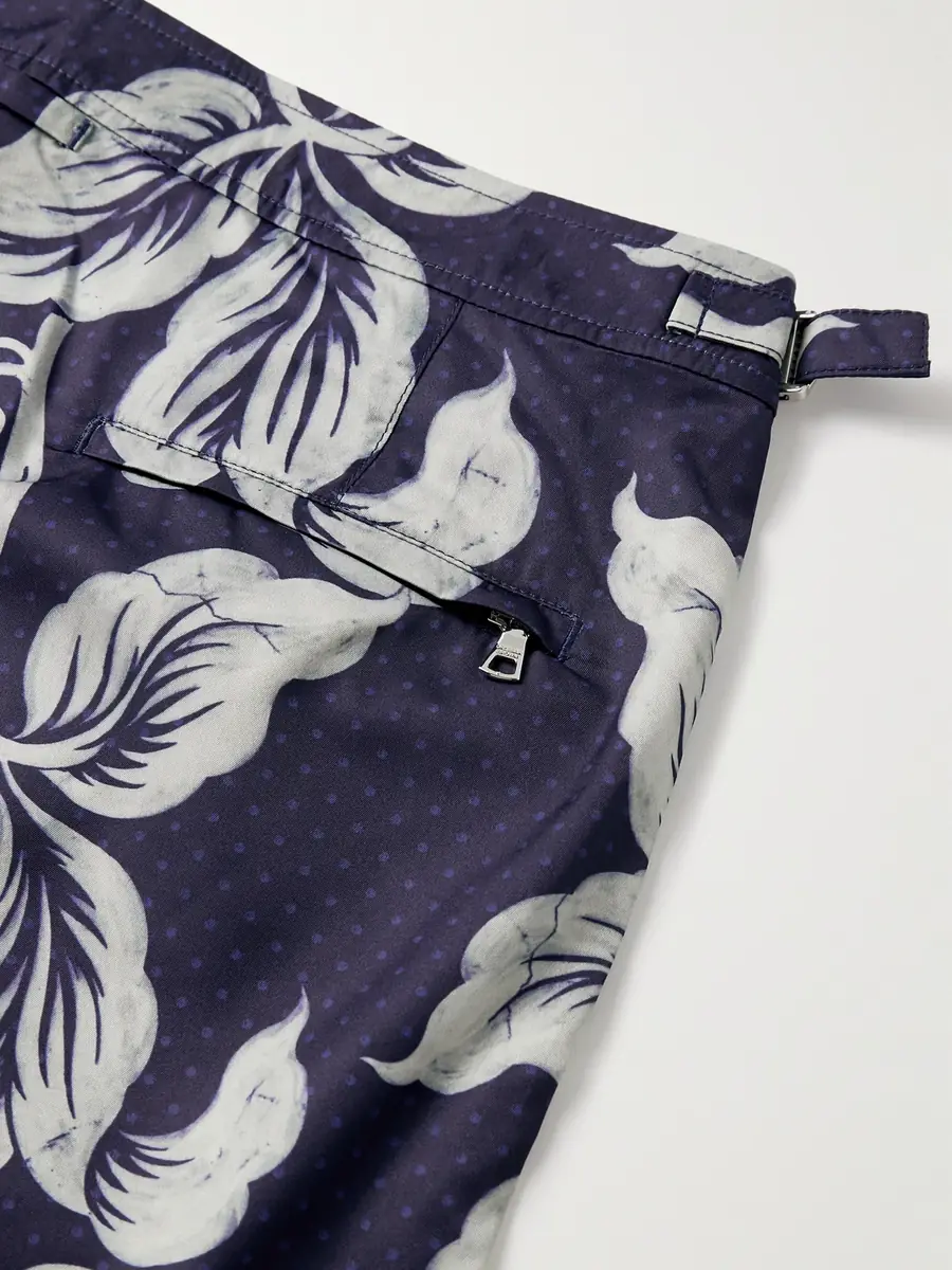 Orlebar Brown Bulldog Petralis Straight-Leg Mid-Length Printed Recycled Swim Shorts - Men | Thumbnail 4 Orlebar Brown Bulldog Petralis Straight-Leg Mid-Length Printed Recycled Swim Shorts - Men | Thumbnail 4