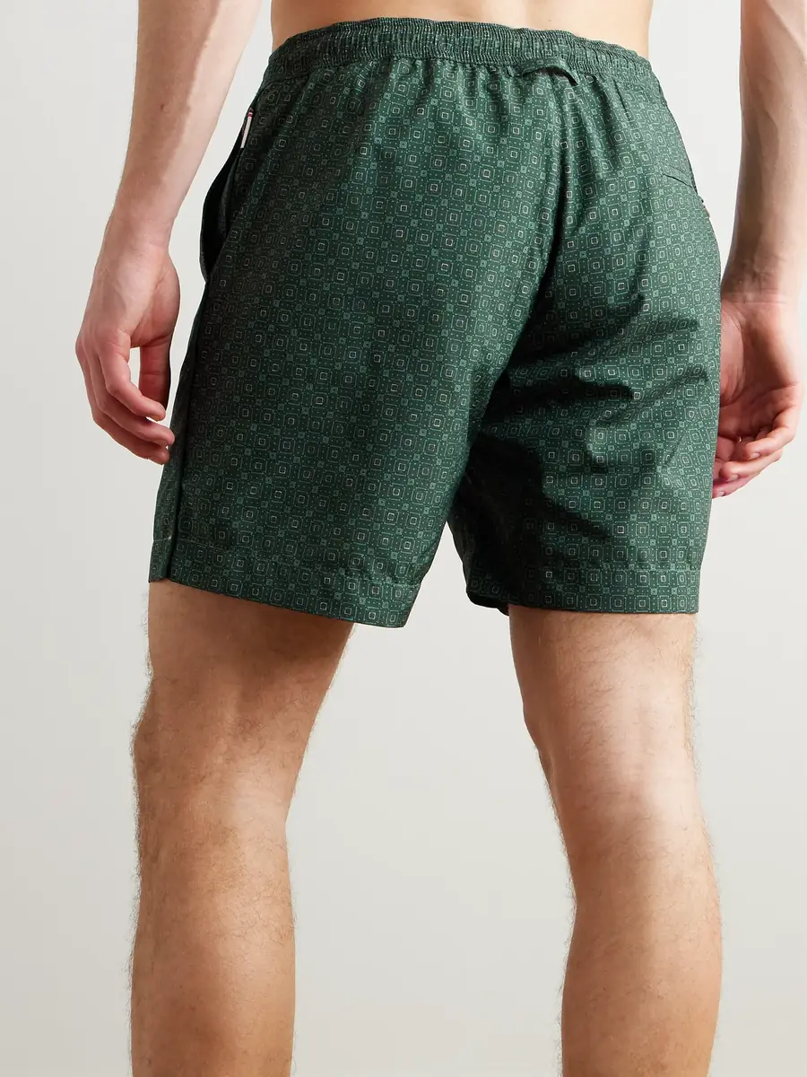 Orlebar Brown Bulldog Solstice Straight-Leg Mid-Length Printed Recycled Swim Shorts - Men | Thumbnail 3 Orlebar Brown Bulldog Solstice Straight-Leg Mid-Length Printed Recycled Swim Shorts - Men | Thumbnail 3