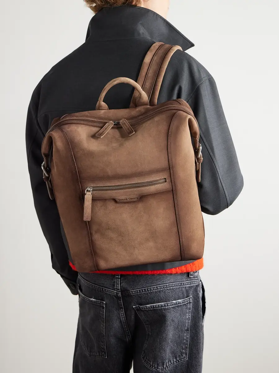 Officine Creative Jules Suede Backpack - Men | Thumbnail 2 Officine Creative Jules Suede Backpack - Men | Thumbnail 2