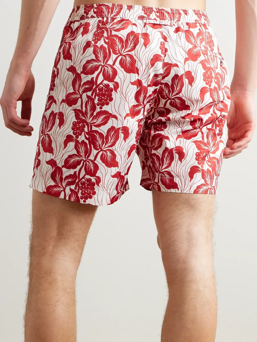 Orlebar Brown Bulldog Petralis Straight-Leg Mid-Length Printed Recycled Swim Shorts - Men | Thumbnail 3 Orlebar Brown Bulldog Petralis Straight-Leg Mid-Length Printed Recycled Swim Shorts - Men | Thumbnail 3