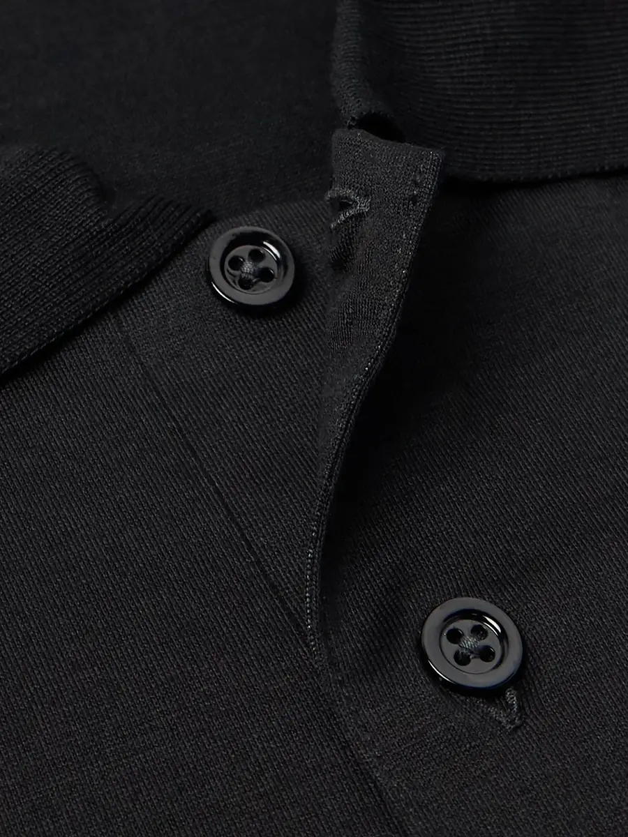 Charvet Cotton Polo Shirt - Men | Thumbnail 5 Charvet Cotton Polo Shirt - Men | Thumbnail 5
