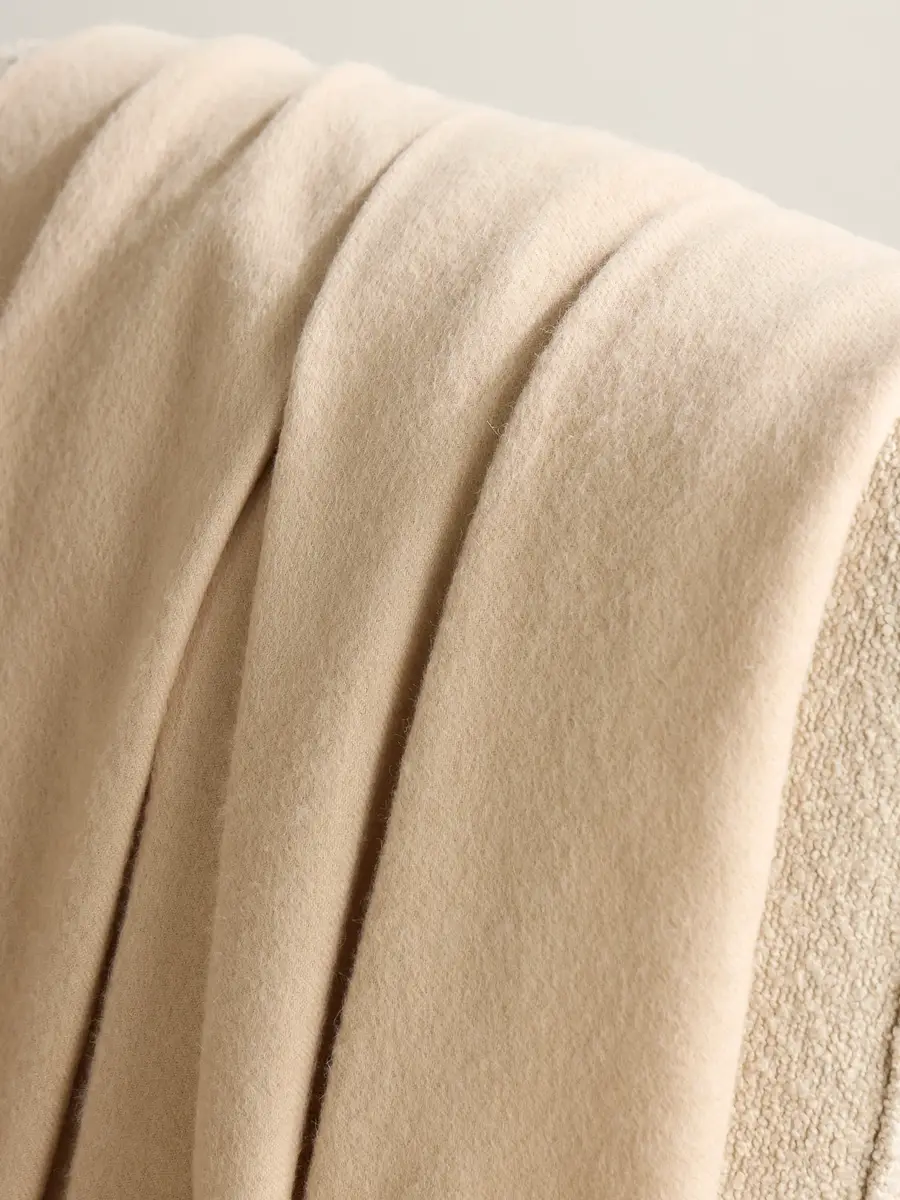 Soho Home Maria Fringed Baby Alpaca Throw - Men | Thumbnail 3 Soho Home Maria Fringed Baby Alpaca Throw - Men | Thumbnail 3
