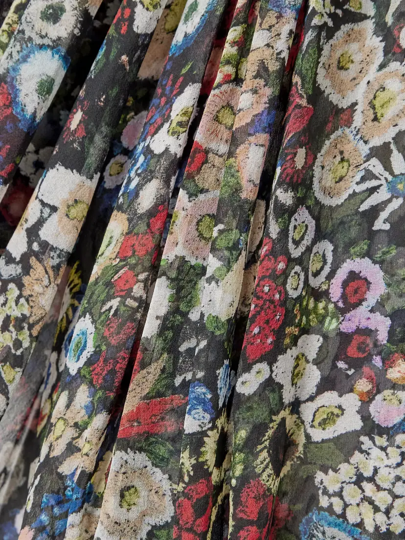 Khaite Durer Printed Silk-chiffon Blouse | Thumbnail 4