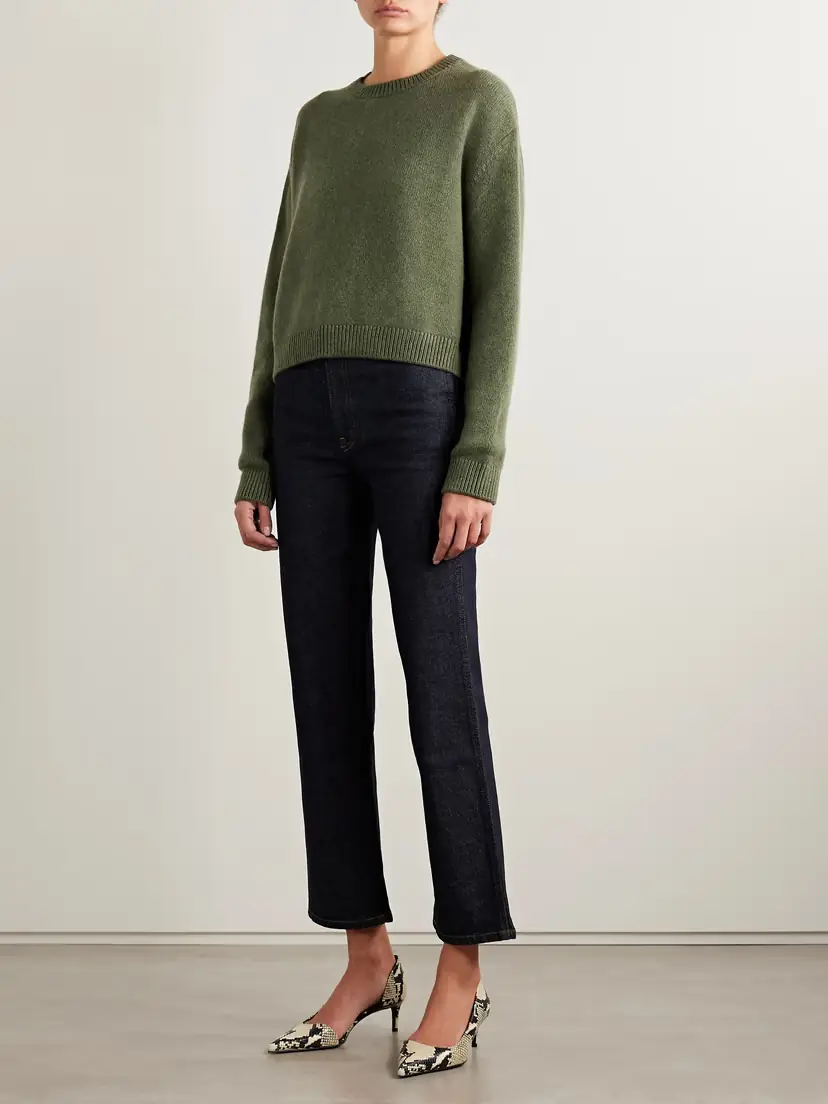 Khaite Milo Cashmere Sweater | Thumbnail 2 Khaite Milo Cashmere Sweater | Thumbnail 2
