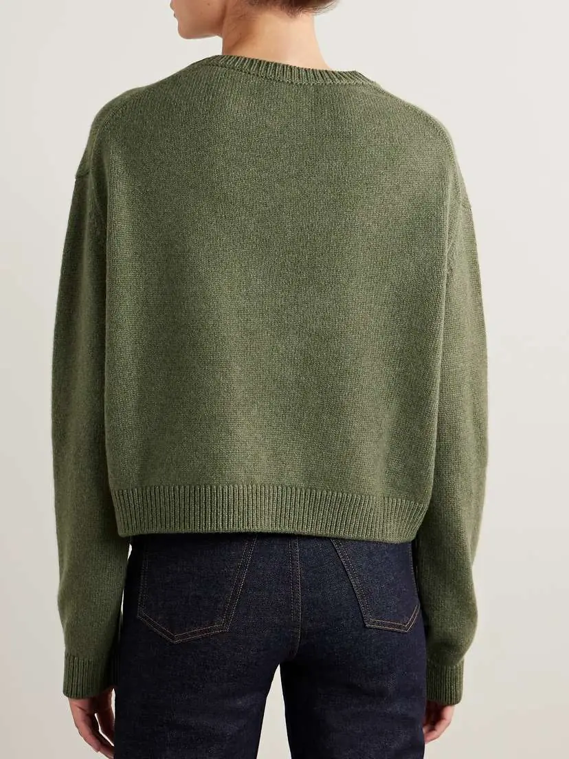 Khaite Milo Cashmere Sweater | Thumbnail 3 Khaite Milo Cashmere Sweater | Thumbnail 3