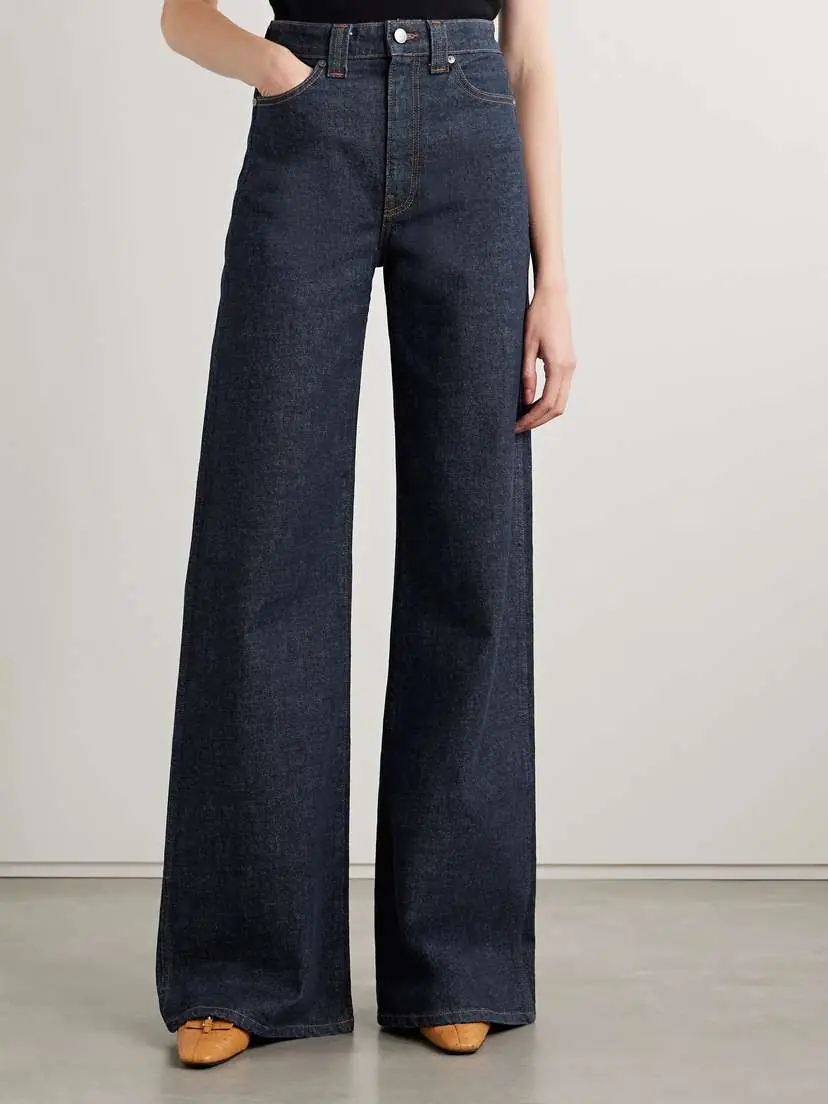 Khaite Dane High-rise Wide-leg Jeans | Thumbnail 3