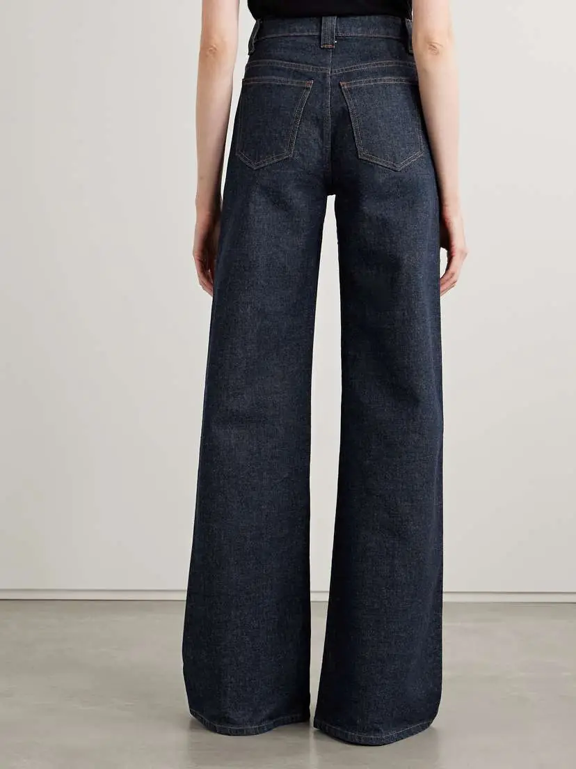 Khaite Dane High-rise Wide-leg Jeans | Thumbnail 4