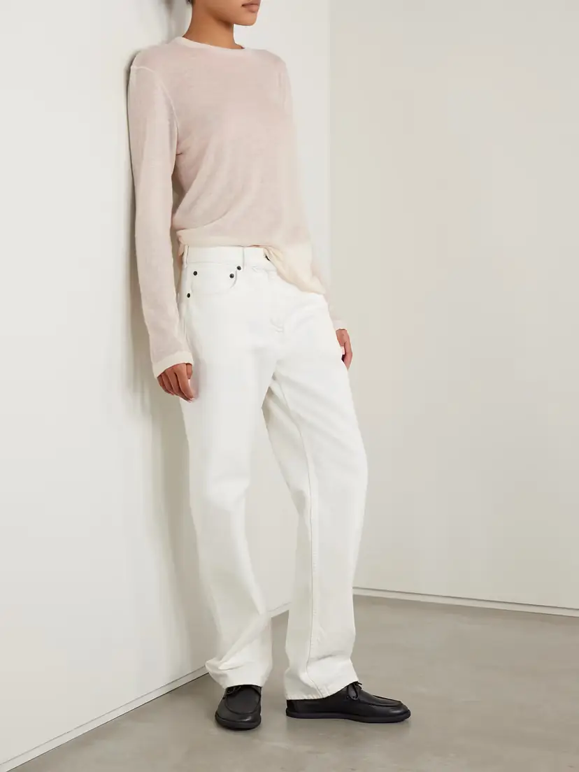 The Row Amia Cashmere Sweater | Thumbnail 2