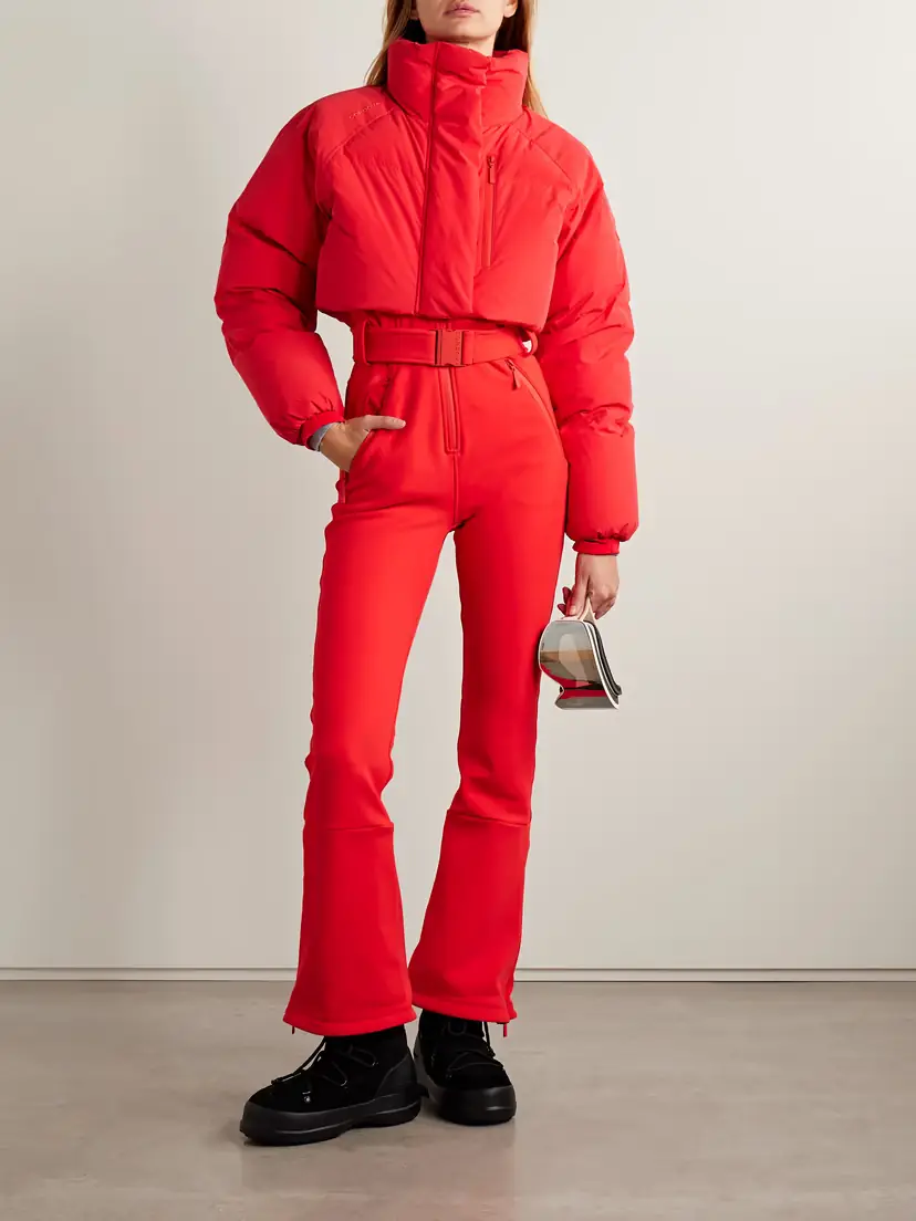 Cordova Myoko Belted Quilted Padded Down Ski Suit | Thumbnail 2 Cordova Myoko Belted Quilted Padded Down Ski Suit | Thumbnail 2