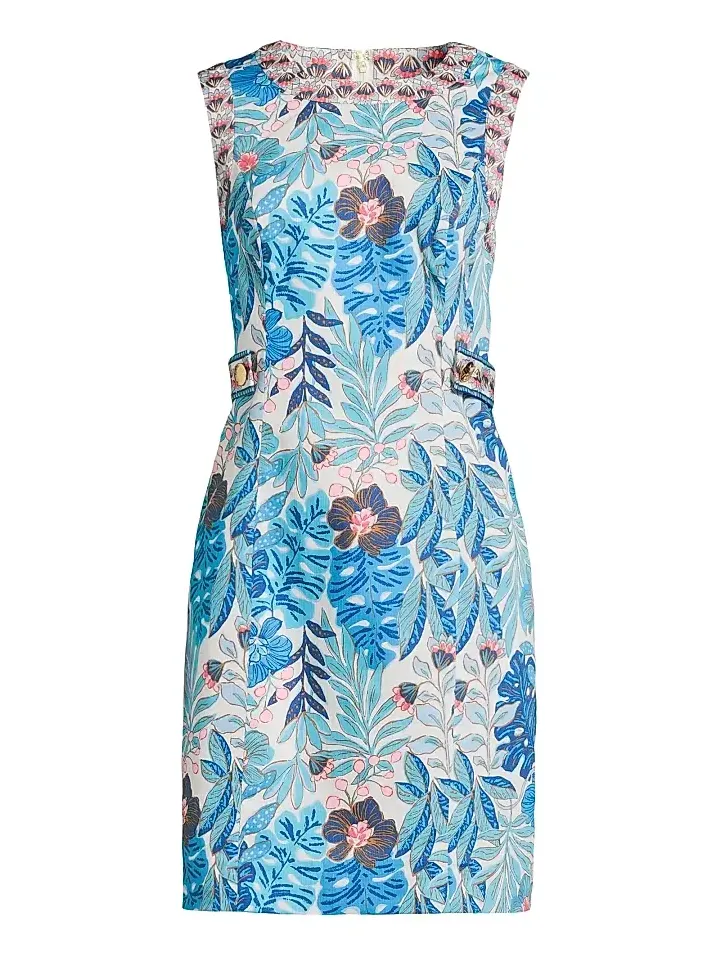 Lilly Pulitzer Women's Juno Stretch Shift Minidress