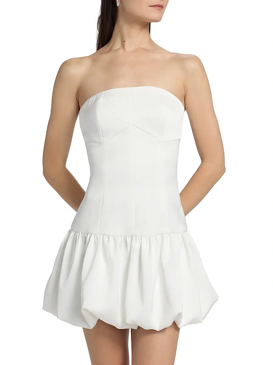 Ramy Brook Women's Kris Strapless Balloon Minidress | Thumbnail 3 Ramy Brook Women's Kris Strapless Balloon Minidress | Thumbnail 3