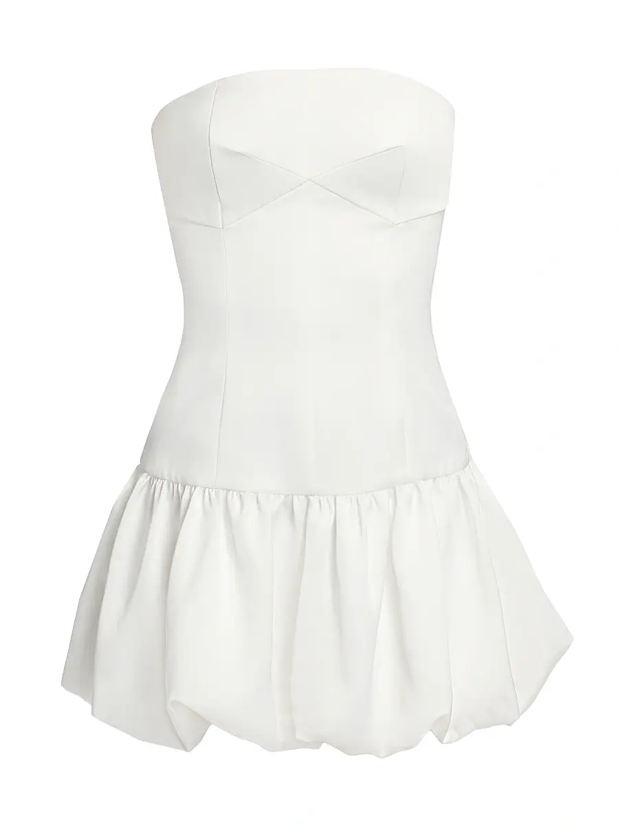 Ramy Brook Women's Kris Strapless Balloon Minidress