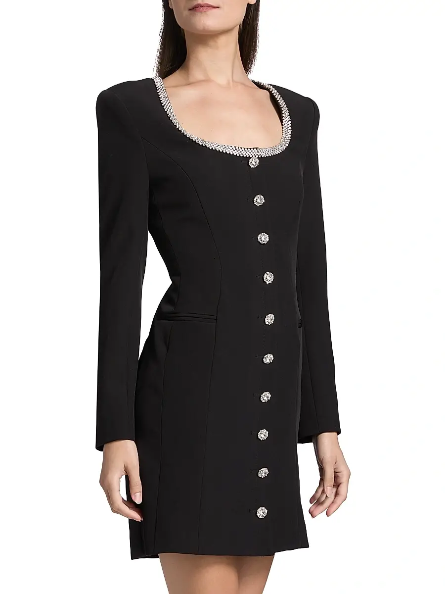 Generation Love Women's Payton Crystal-Embellished Sheath Minidress | Thumbnail 4 Generation Love Women's Payton Crystal-Embellished Sheath Minidress | Thumbnail 4