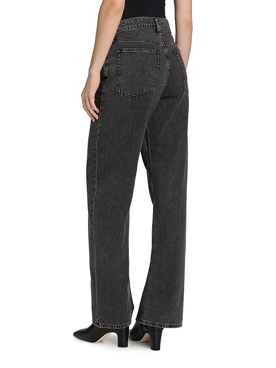 rag & bone Women's Featherweight Logan High-Rise Wide-Leg Jeans | Thumbnail 5 rag & bone Women's Featherweight Logan High-Rise Wide-Leg Jeans | Thumbnail 5